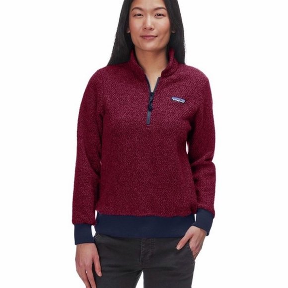 Patagonia Sweaters - Patagonia Woolyester Fleece Pullover Oxide Red